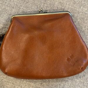 Patricia Nash leather multi use wallet/clutch